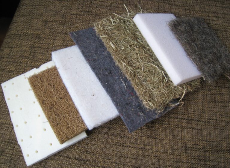 Mīksto mēbeļu pildmateriāli